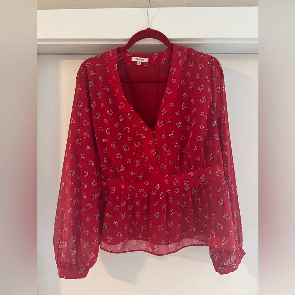 Red Blouse